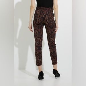 NWT🇨🇦Gorgeous JR Jacquard Snake Print Pants